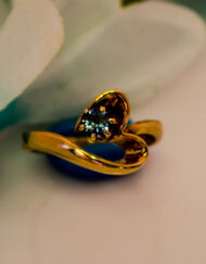 Gold Sapphire Ring