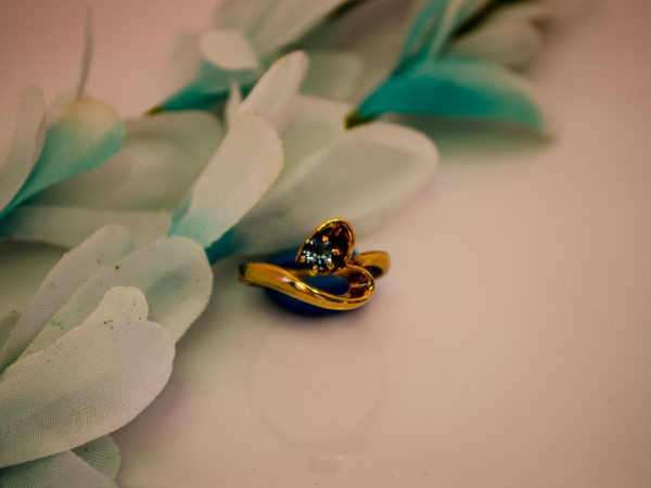 Gold Sapphire Ring