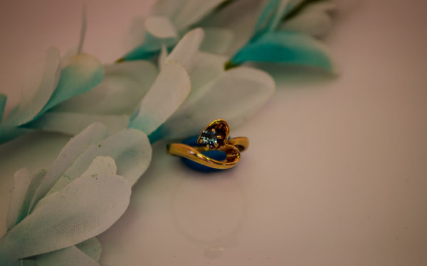 Gold Sapphire Ring