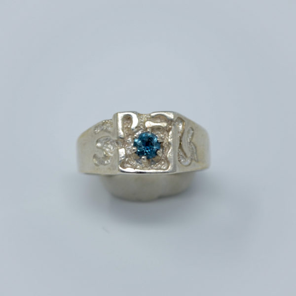 Mens MT Sapphire Ring