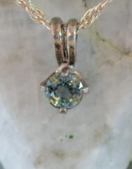 Montana Sapphire Pendant